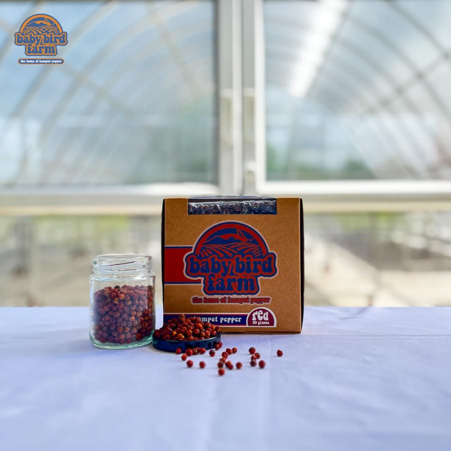 Red Kampot pepper