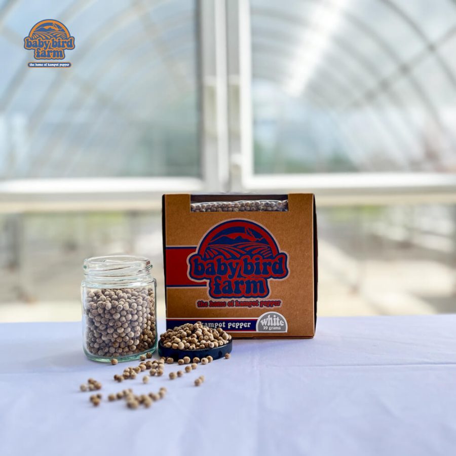 White Kampot pepper